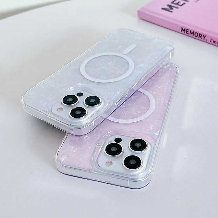 For iPhone 15 Shell Texture MagSafe TPU Phone Case(Dazzling) - iPhone 15 Cases by PMC TechLife | Online Shopping South Africa | PMC TechLife