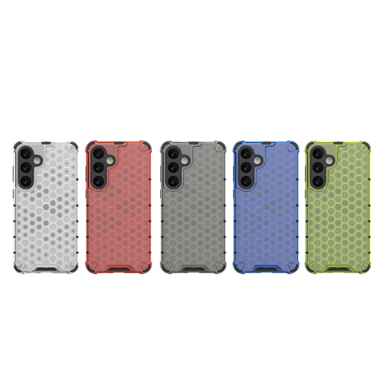 For Samsung Galaxy S24+ 5G Shockproof Honeycomb Phone Case(White) - Galaxy S24+ 5G Cases by PMC TechLife | Online Shopping South Africa | PMC TechLife