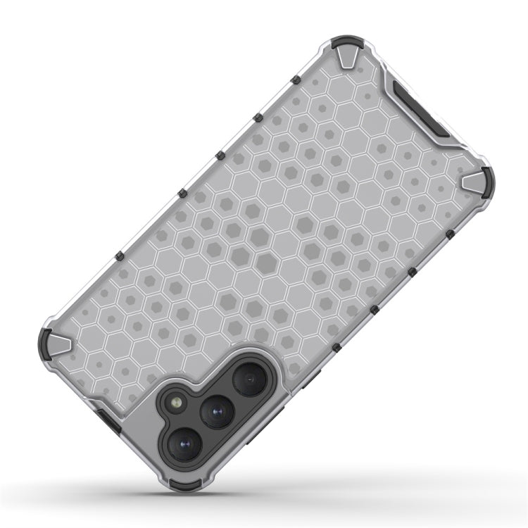 For Samsung Galaxy A55 Shockproof Honeycomb Phone Case(Blue) - Galaxy Phone Cases by PMC TechLife | Online Shopping South Africa | PMC TechLife | Buy Now Pay Later Mobicred