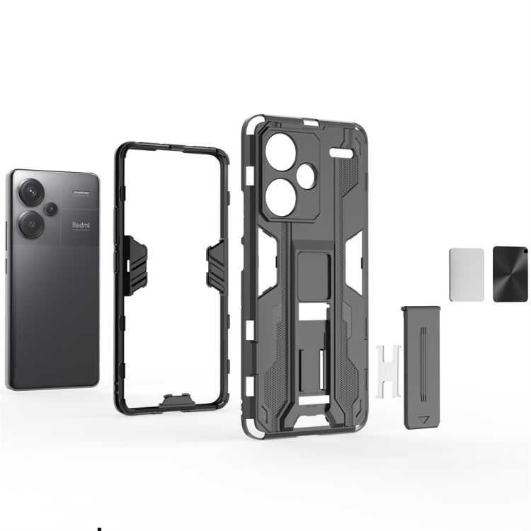 For Redmi Note 13 Pro+ Supersonic Armor PC Hybrid TPU Phone Case(Green) - Note 13 Pro+ Cases by PMC TechLife | Online Shopping South Africa | PMC TechLife | Buy Now Pay Later Mobicred