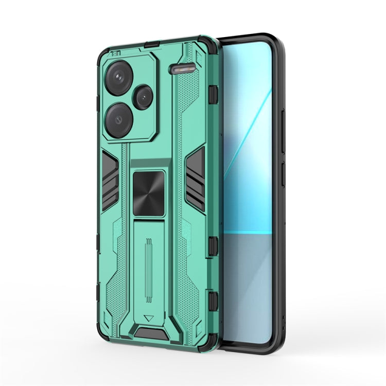 For Redmi Note 13 Pro 5G Supersonic Armor PC Hybrid TPU Phone Case(Green) - Note 13 Pro Cases by PMC Jewellery | Online Shopping South Africa | PMC Jewellery | Buy Now Pay Later Mobicred