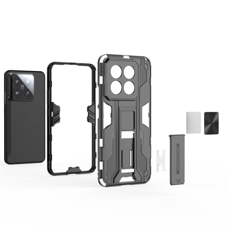 For Xiaomi 14 Pro Supersonic Armor PC Hybrid TPU Phone Case(Green) - 14 Pro Cases by PMC TechLife | Online Shopping South Africa | PMC TechLife | Buy Now Pay Later Mobicred
