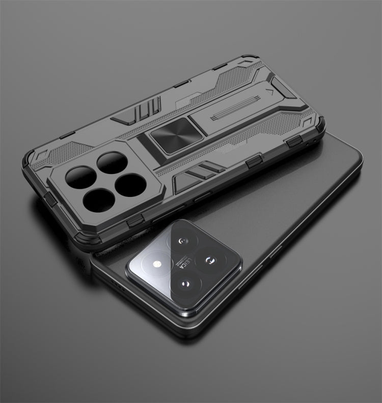 For Xiaomi 14 Pro Supersonic Armor PC Hybrid TPU Phone Case(Silver) - 14 Pro Cases by PMC TechLife | Online Shopping South Africa | PMC TechLife | Buy Now Pay Later Mobicred