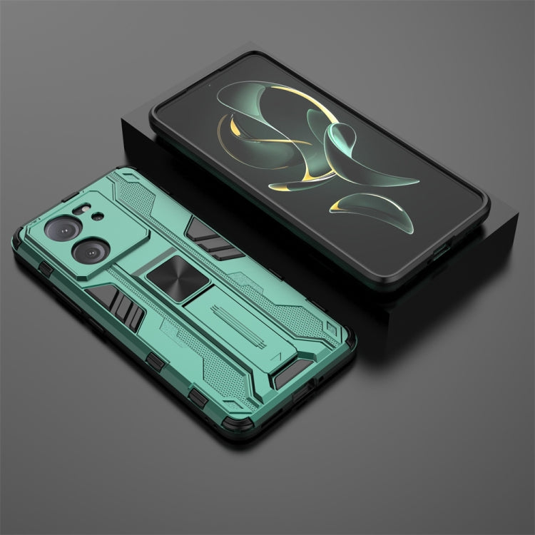 For Xiaomi 13T Supersonic Armor PC Hybrid TPU Phone Case(Green) - Xiaomi Cases by PMC TechLife | Online Shopping South Africa | PMC TechLife | Buy Now Pay Later Mobicred