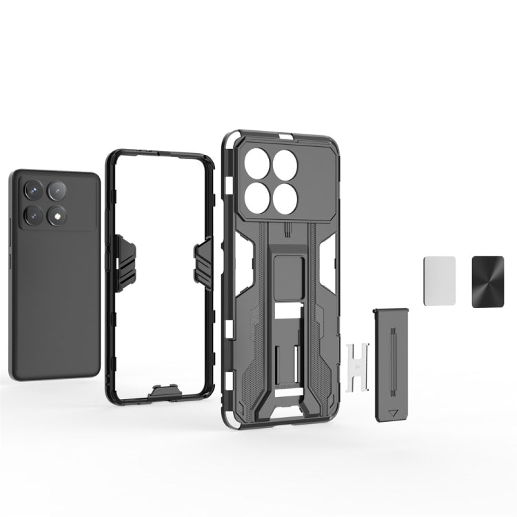 For Redmi K70 Pro Supersonic Armor PC Hybrid TPU Phone Case(Red) - K70 Pro Cases by PMC TechLife | Online Shopping South Africa | PMC TechLife | Buy Now Pay Later Mobicred