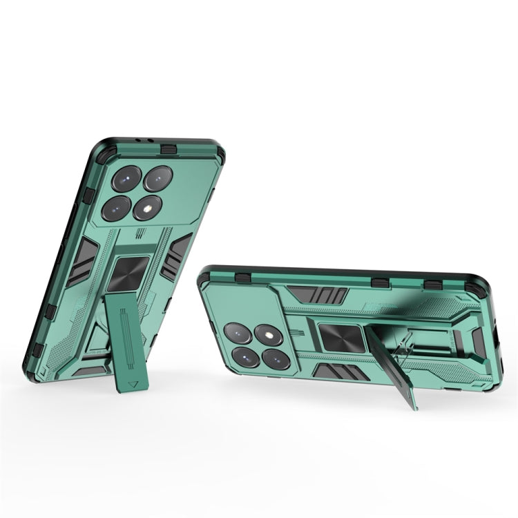 For Xiaomi Poco X6 Pro Supersonic Armor PC Hybrid TPU Phone Case(Green) - Xiaomi Cases by PMC Jewellery | Online Shopping South Africa | PMC Jewellery | Buy Now Pay Later Mobicred