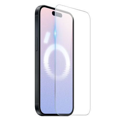 For iPhone 16 NORTHJO 3 in 1 TPU Phone Case with Screen Film and Lens Film(Clear) - iPhone 16 Cases by NORTHJO | Online Shopping South Africa | PMC Jewellery | Buy Now Pay Later Mobicred