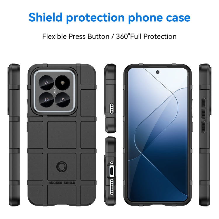 For Xiaomi 14 Pro Full Coverage Shockproof TPU Phone Case(Black) - 14 Pro Cases by PMC Jewellery | Online Shopping South Africa | PMC Jewellery | Buy Now Pay Later Mobicred