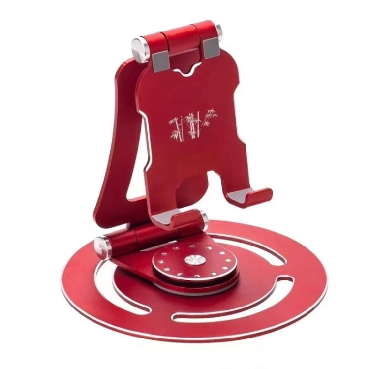 G60 Portable Folding 360-Degree Rotating Desktop Phone Tablet Holder(Red) - Stand by PMC Jewellery | Online Shopping South Africa | PMC Jewellery | Buy Now Pay Later Mobicred