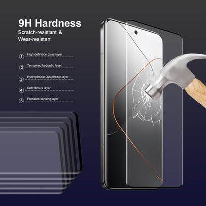 For Xiaomi 14 Pro 2pcs ENKAY Hat-Prince Heat Bending Full Side Glue Tempered Glass Film - 14 Pro Tempered Glass by ENKAY | Online Shopping South Africa | PMC Jewellery | Buy Now Pay Later Mobicred