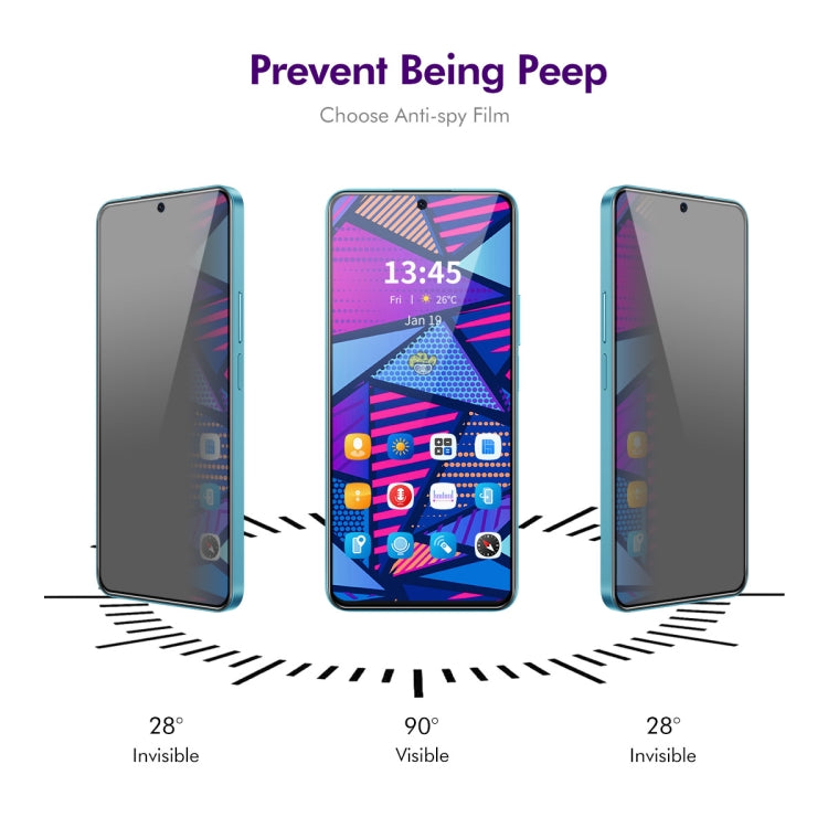 For Redmi K70 / K70e / K70 Pro ENKAY Hat-Prince 28 Degree Anti-peeping Privacy Silk Screen Tempered Glass Film -  by ENKAY | Online Shopping South Africa | PMC Jewellery | Buy Now Pay Later Mobicred