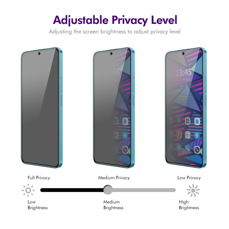 For Redmi K70 / K70e / K70 Pro 5pcs ENKAY Hat-Prince 28 Degree Anti-peeping Privacy Silk Screen Tempered Glass Film -  by ENKAY | Online Shopping South Africa | PMC Jewellery | Buy Now Pay Later Mobicred