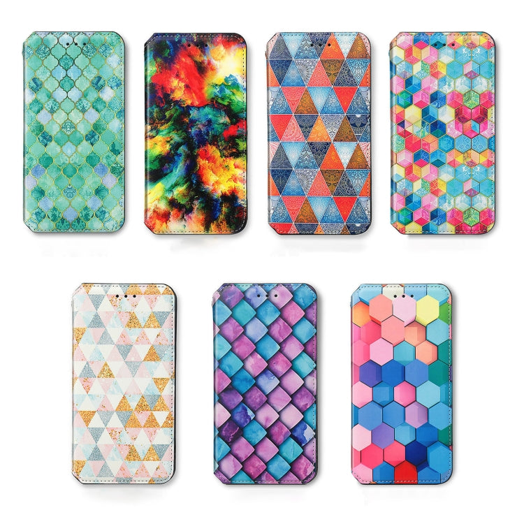 For Blackview A200 Pro CaseNeo Colorful Magnetic Leather Phone Case(Colorful Cloud) - More Brand by PMC Jewellery | Online Shopping South Africa | PMC Jewellery