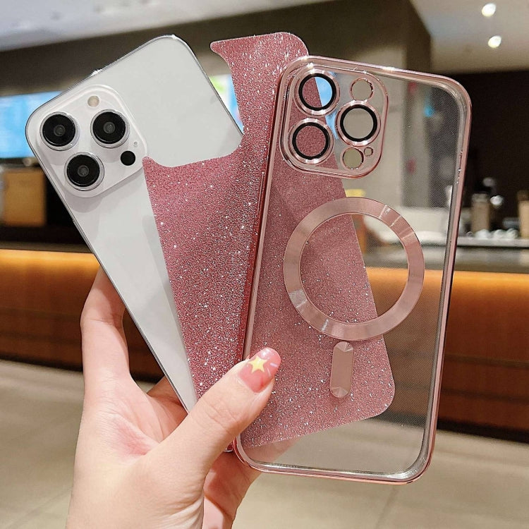 For iPhone 16 Plus Glitter Electroplating MagSafe TPU Phone Case(Blue) - free shipping - PMC TechLife - Order now!