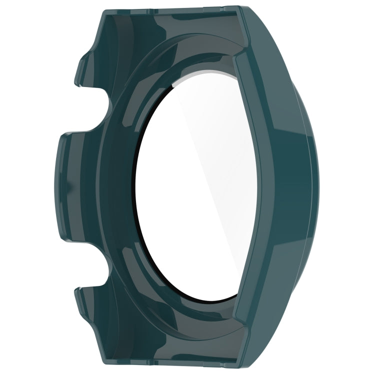For Xiaomi Watch H1 PC + Tempered Film Integrated Watch Protective Case(Green) - Watch Cases by PMC TechLife | Online Shopping South Africa | PMC TechLife | Buy Now Pay Later Mobicred