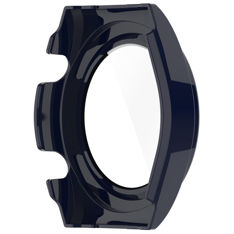 For Xiaomi Watch H1 PC + Tempered Film Integrated Watch Protective Case(Blue) - Watch Cases by PMC TechLife | Online Shopping South Africa | PMC TechLife | Buy Now Pay Later Mobicred