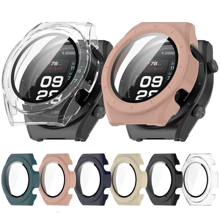 For Xiaomi Watch H1 PC + Tempered Film Integrated Watch Protective Case(Black) - Watch Cases by PMC Jewellery | Online Shopping South Africa | PMC Jewellery | Buy Now Pay Later Mobicred