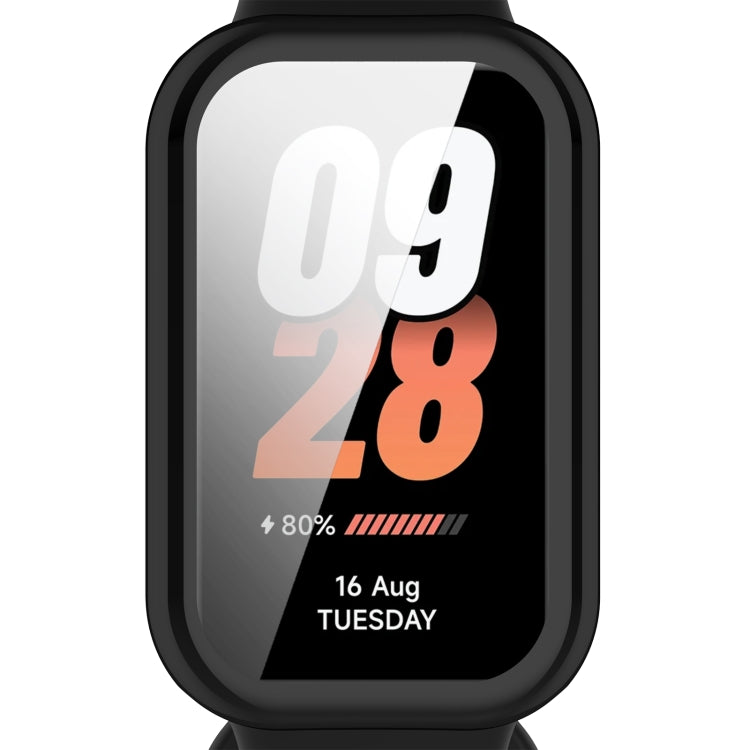 For Redmi Band 2 Full Package TPU Electroplated Watch Protective Case(Black) - Watch Cases by PMC TechLife | Online Shopping South Africa | PMC TechLife | Buy Now Pay Later Mobicred