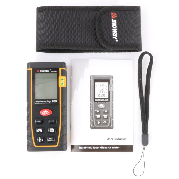 SNDWAY Range Finder Laser Handheld Range Finder SW-T80 - free shipping - PMC Jewellery - Order now!
