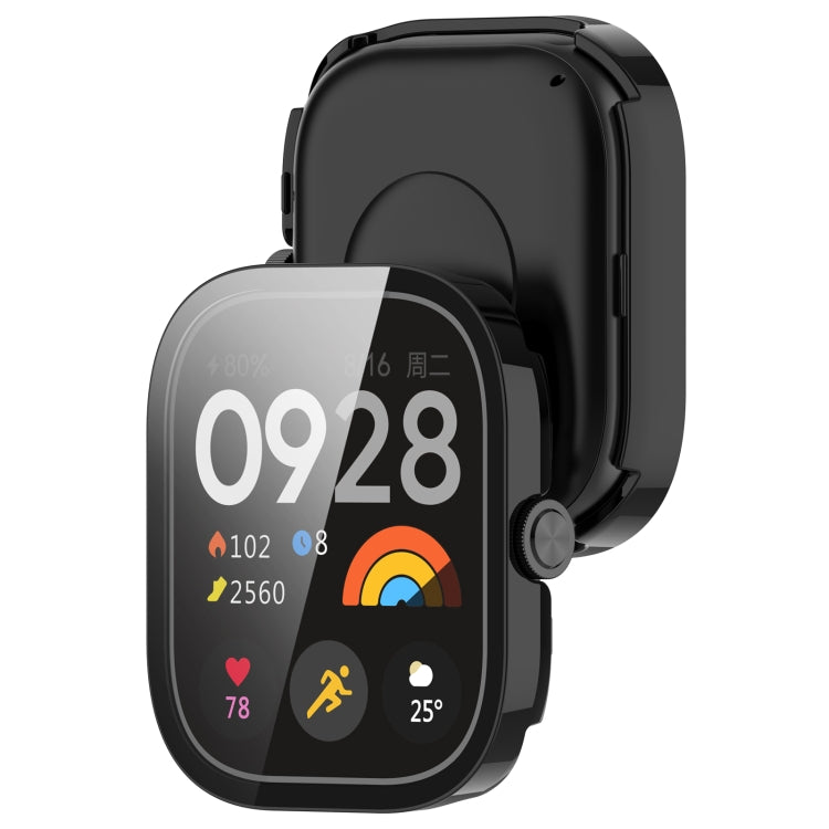 For Redmi Watch 4 Tempered Film Integrated PC Watch Protective Case(Black) - free shipping - PMC TechLife - Order now!