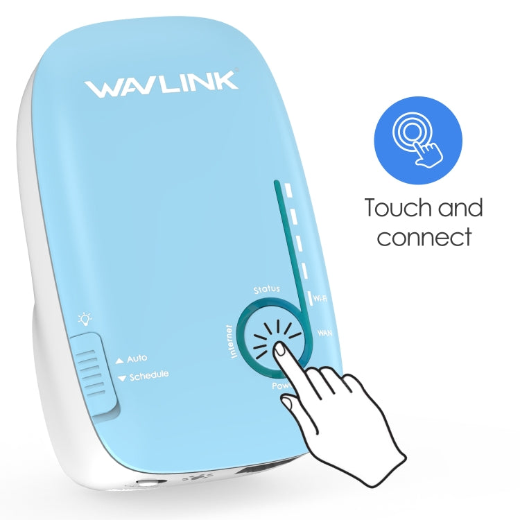 WAVLINK WN576K2 AC1200 Household WiFi Router Network Extender Dual Band Wireless Repeater, Plug:US Plug (White) - free shipping - PMC Jewellery - Order now!