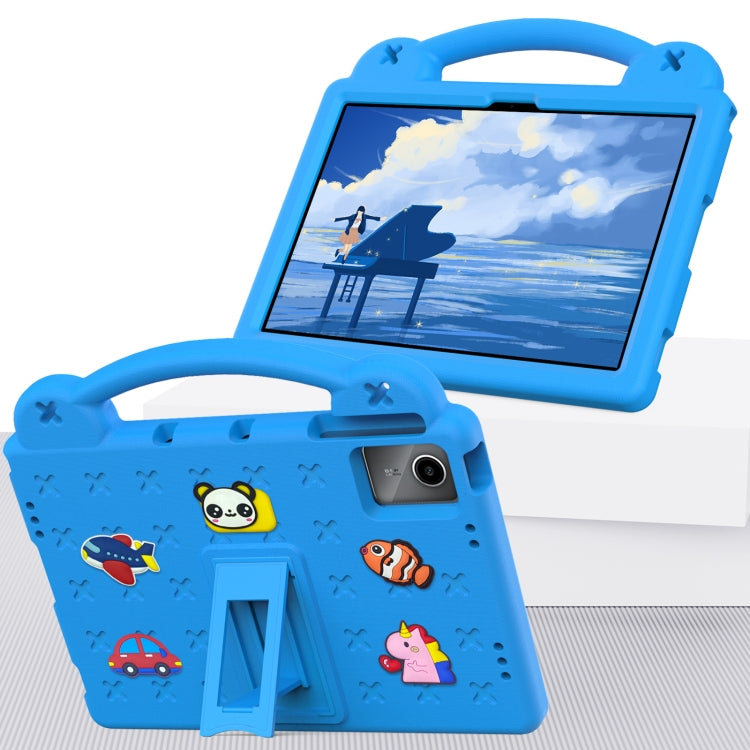 For TCL Nxt Pader 11 2023 Handle Kickstand Children EVA Shockproof Tablet Case(Sky Blue) - Others by PMC TechLife | Online Shopping South Africa | PMC TechLife | Buy Now Pay Later Mobicred