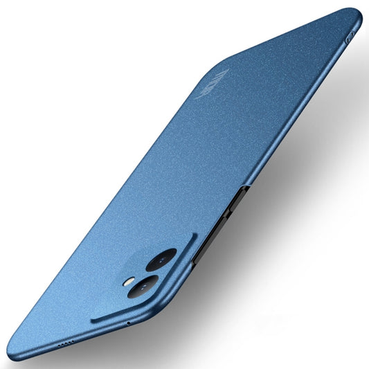 For Honor 100 MOFI Fandun Series Frosted PC Ultra-thin All-inclusive Phone Case(Blue) - Honor Cases by MOFI | Online Shopping South Africa | PMC Jewellery | Buy Now Pay Later Mobicred