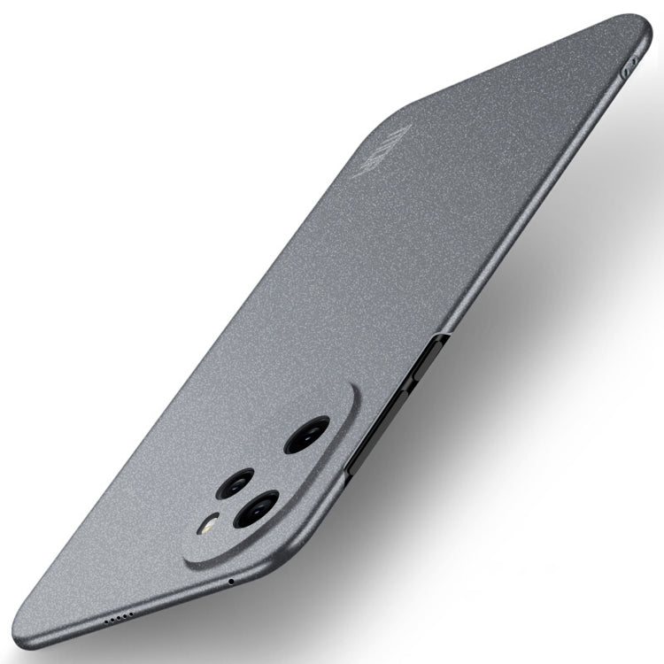 For Honor 100 Pro MOFI Fandun Series Frosted PC Ultra-thin All-inclusive Phone Case(Gray) - Honor Cases by MOFI | Online Shopping South Africa | PMC Jewellery | Buy Now Pay Later Mobicred