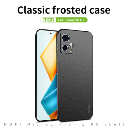 For Honor 90 GT MOFI Fandun Series Frosted PC Ultra-thin All-inclusive Phone Case(Green) - Honor Cases by MOFI | Online Shopping South Africa | PMC Jewellery | Buy Now Pay Later Mobicred