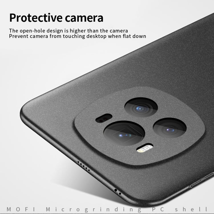 For Honor Magic6 MOFI Fandun Series Frosted PC Ultra-thin All-inclusive Phone Case(Black) - Honor Cases by MOFI | Online Shopping South Africa | PMC Jewellery | Buy Now Pay Later Mobicred