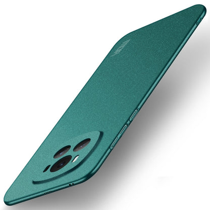 For Honor Magic6 MOFI Fandun Series Frosted PC Ultra-thin All-inclusive Phone Case(Green) - Honor Cases by MOFI | Online Shopping South Africa | PMC Jewellery