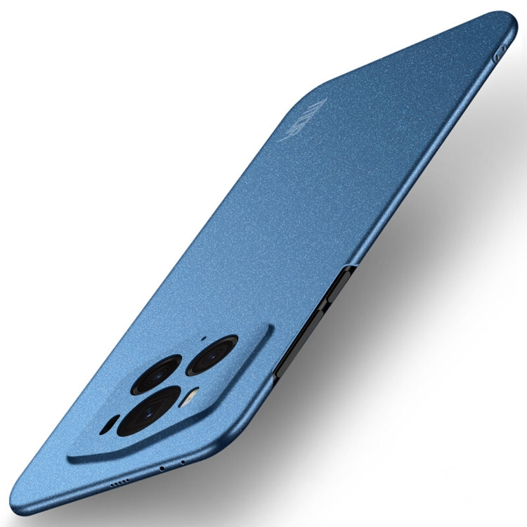 For Honor Magic6 RSR MOFI Fandun Series Frosted PC Ultra-thin All-inclusive Phone Case(Blue) - Honor Cases by MOFI | Online Shopping South Africa | PMC Jewellery | Buy Now Pay Later Mobicred