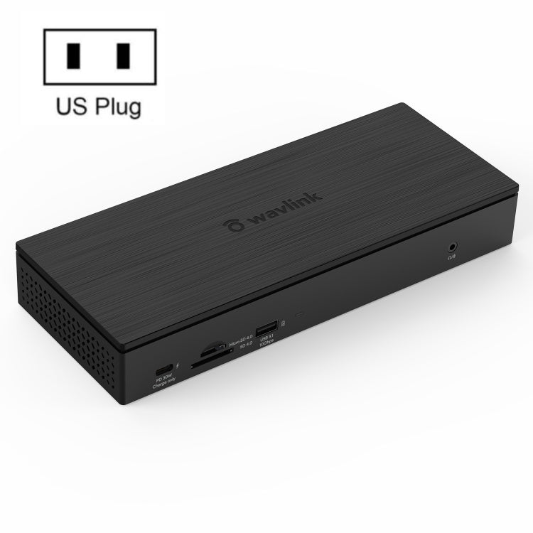 WAVLINK UG69PD10 1 to 4 Screens 4K/5K AV Transfer USB-C to HD Type-C Docking Station Hub, Plug:US Plug - free shipping - PMc TechLife - Order now!