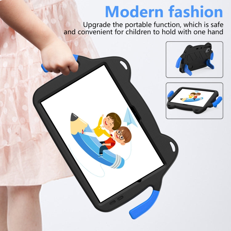 For TCL Tab 11 9466x3 Ice Baby EVA Shockproof Hard PC Tablet Case(Black+Blue) - Others by PMC TechLife | Online Shopping South Africa | PMC TechLife | Buy Now Pay Later Mobicred