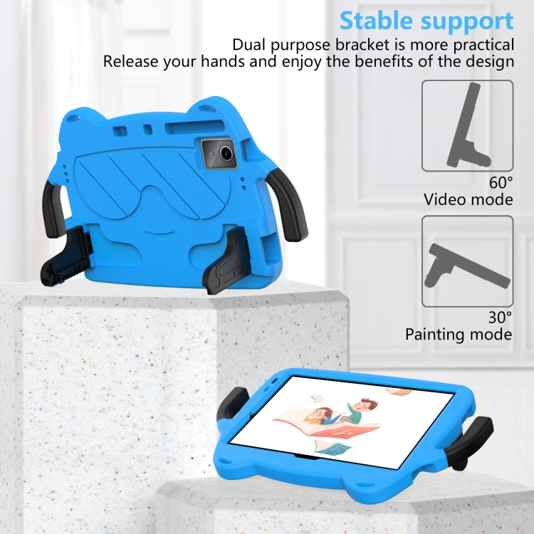 For TCL NxtPader 11 2023 Ice Baby EVA Shockproof Hard PC Tablet Case(Sky Blue+Black) - Others by PMC TechLife | Online Shopping South Africa | PMC TechLife | Buy Now Pay Later Mobicred