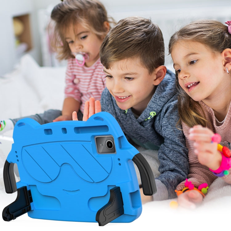 For TCL NxtPader 11 2023 Ice Baby EVA Shockproof Hard PC Tablet Case(Sky Blue+Black) - Others by PMC TechLife | Online Shopping South Africa | PMC TechLife | Buy Now Pay Later Mobicred