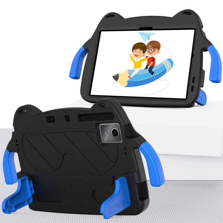 For TCL NxtPader 11 2023 Ice Baby EVA Shockproof Hard PC Tablet Case(Black+Blue) - Others by PMC TechLife | Online Shopping South Africa | PMC TechLife | Buy Now Pay Later Mobicred