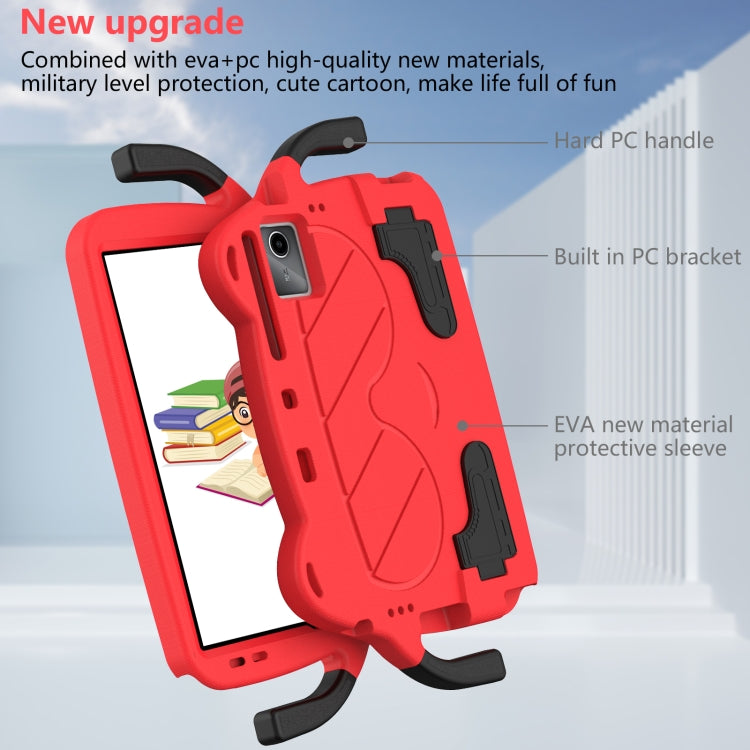 For DOOGEE T30 Pro 11 2023 Ice Baby EVA Shockproof Hard PC Tablet Case(Red+Black) - Others by PMC TechLife | Online Shopping South Africa | PMC TechLife | Buy Now Pay Later Mobicred