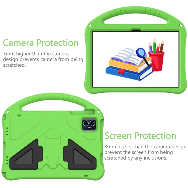 For Blackview Tab 80 10.1 2023 EVA Shockproof Tablet Case with Holder(Green) - Others by PMC Jewellery | Online Shopping South Africa | PMC Jewellery