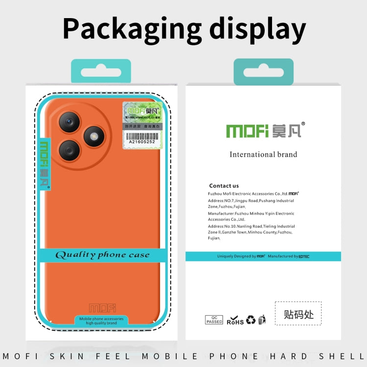 For Honor Magic6 MOFI Qin Series Skin Feel All-inclusive PC Phone Case(Orange) - Honor Cases by MOFI | Online Shopping South Africa | PMC Jewellery