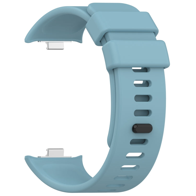 For Redmi Watch 4 Solid Color Silicone Sports Watch Band(Light Blue) - Watch Bands by PMC Jewellery | Online Shopping South Africa | PMC Jewellery