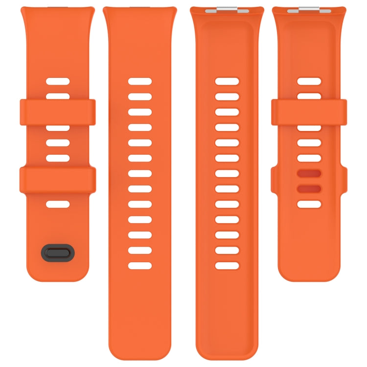 For Redmi Watch 4 Solid Color Silicone Sports Watch Band(Lime Green) - Watch Bands by PMC TechLife | Online Shopping South Africa | PMC TechLife