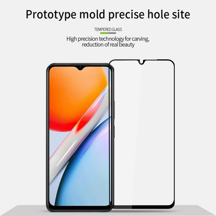 For vivo G2 MOFI 9H 2.5D Full Screen Tempered Glass Film(Black) - free shipping - PMC TechLife - Order now!