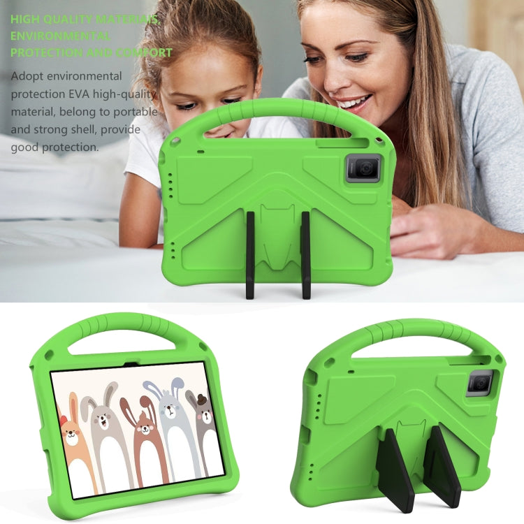 For T-Mobile REVVL Tab 10.36 2023 EVA Shockproof Tablet Case with Holder(Green) - Others by PMC TechLife | Online Shopping South Africa | PMC TechLife | Buy Now Pay Later Mobicred