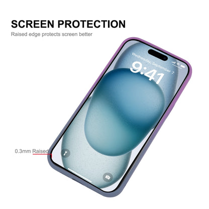 For iPhone 16 Pro ENKAY Hat-Prince MagSafe Rainbow Gradient Silicone Phone Case with Lens Film(Purple Blue) - iPhone 16 Pro Cases by ENKAY | Online Shopping South Africa | PMC Jewellery | Buy Now Pay Later Mobicred