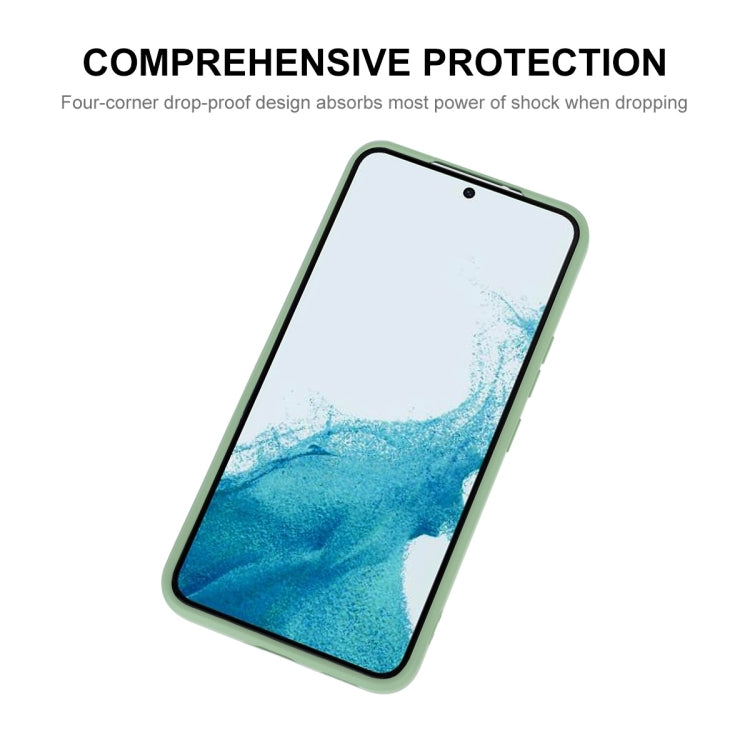 For Samsung Galaxy S24+ 5G ENKAY Liquid Silicone Soft Shockproof Phone Case(Dark Green) - Galaxy S24+ 5G Cases by ENKAY | Online Shopping South Africa | PMC Jewellery | Buy Now Pay Later Mobicred