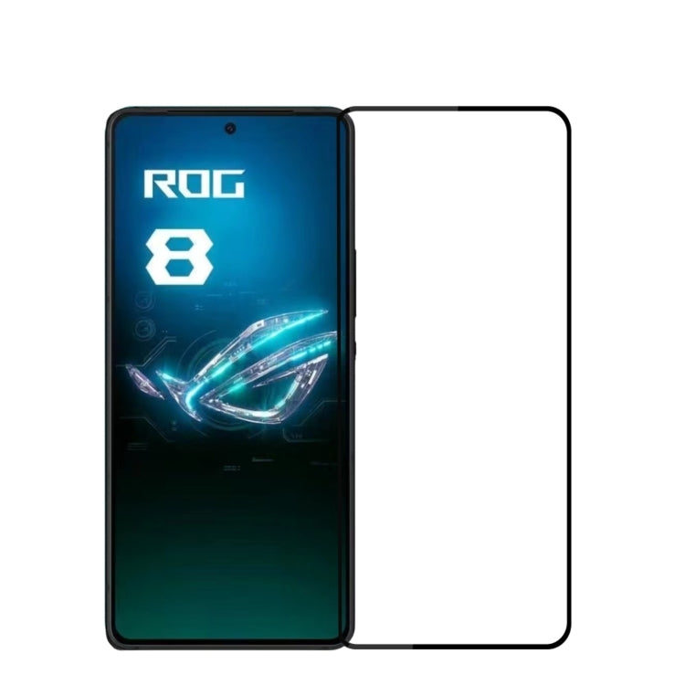 For ASUS ROG Phone 8 Pro MOFI 9H 2.5D Full Screen Tempered Glass Film(Black) - ASUS Tempered Glass by MOFI | Online Shopping South Africa | PMC Jewellery