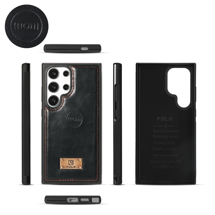 For Samsung Galaxy S24 5G Multi-functional Zipper Wallet Leather Phone Case(Black) - free shipping - PMC Jewellery - Order now!