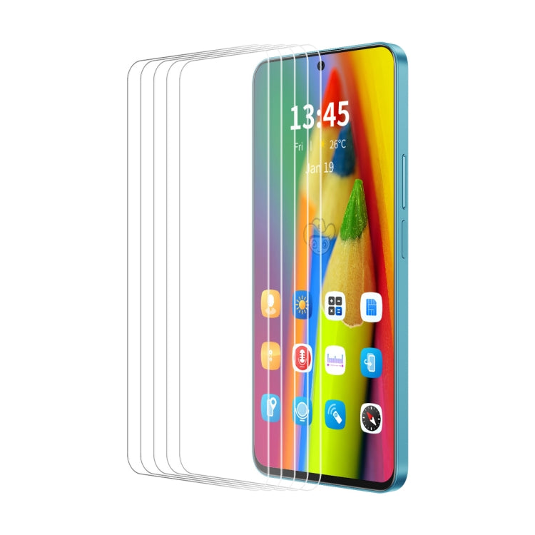 For Redmi K70 Ultra 5pcs ENKAY 9H Big Arc Edge High Aluminum-silicon Tempered Glass Film -  by ENKAY | Online Shopping South Africa | PMC Jewellery | Buy Now Pay Later Mobicred