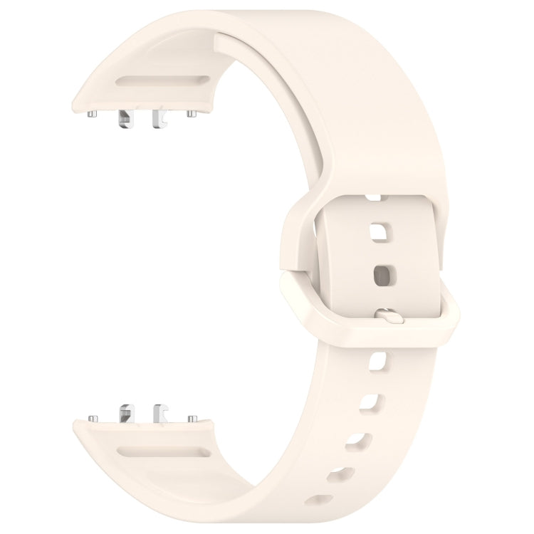 For Samsung Galaxy Fit 3 SM-R390 Solid Color Buckle Silicone Watch Band(Starlight) - free shipping - PMc TechLife - Order now!